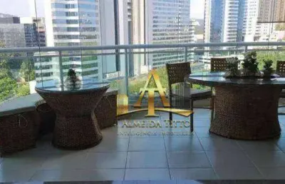 Apartamento com 4 suítes  à venda, 258 m² por r$  - edifício madison gramercy park - alphaville- são paulo