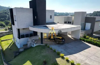Casa com 4 suites à venda, 379 m² - reserva santa maria nature - jandira - são paulo