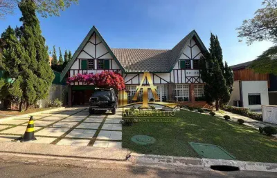Casa com 4 dormitórios à venda, 370 m² - residencial 8 - santana de parnaíba - são paulo