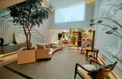 Casa com 4 dormitórios à venda, 800 m² por r$ 15.000.000,00 - tamboré 03 - santana de parnaíba/sp