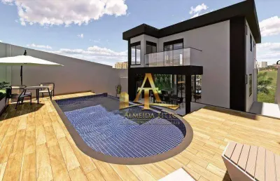 Casa com 3 suítes à venda, 290 m² - condomínio morada da serra - aldeia da serra - são paulo