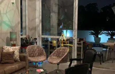 Casa com 4 dormitórios para alugar, 378 m² por r$ 26.383,34/mês - residencial cinco (alphaville) - santana de parnaíba/sp