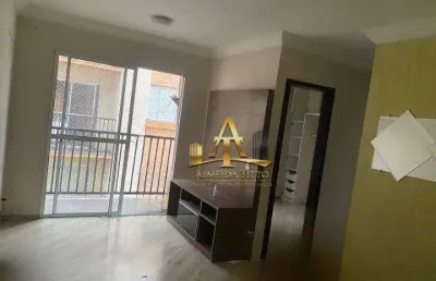 Apartamento com 2 dormitórios à venda, 51 m² - condomínio residencial cataguá - jardim santa tereza - carapicuíba - são paulo
