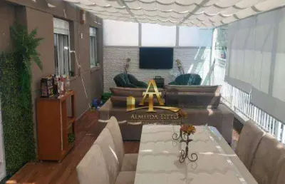 Apartamento garden com 2 dormitórios à venda, 112 m² - condomínio parque da lagoa - barueri/são paulo.
