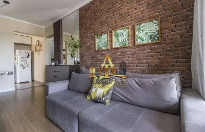 Apartamento com 3 dormitórios à venda, 71 m² - condomínio parque da lagoa - barueri/são paulo.
