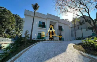 Casa com 7 dormitórios à venda, 900 m² por r$ 25.000.000 - residencial tamboré 1 - barueri/sp