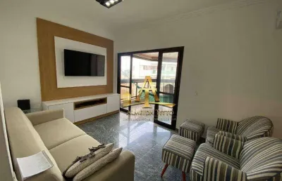 Apartamento com 3 dormitórios à venda, 90 m² por r$ 690.000,00 - enseada - guarujá/sp