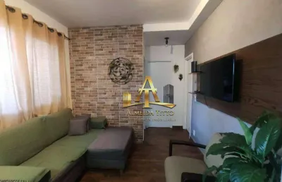 Apartamento com 2 dormitórios à venda, 54 m² - urano ecopark - barueri/sp