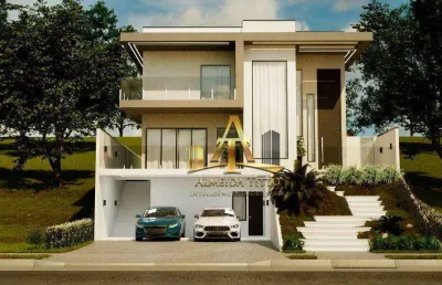 Casa com 4 dormitórios à venda, 330 m² por r$ 4.895.000,00 - burle marx - santana de parnaíba/sp
