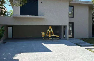 Casa com 4 dormitórios à venda, 640 m² por r$ 10.795.000,00 - 18 do forte - santana de parnaíba/sp