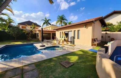 Casa com 4 dormitórios à venda, 450 m² por r$ 5.100.000,00 - alphaville 03 - santana de parnaíba/sp