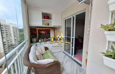 Apartamento com 3 dormitórios à venda, 80 m² - condomínio alphaview - barueri/sp