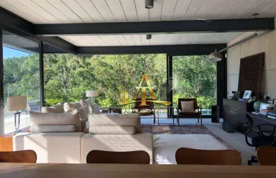 Casa com  5 suítes à venda, 533 m² por r$ 6.400.000 - tamboré - santana de parnaíba/sp