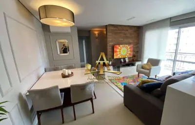 Apartamento com 3 dormitórios à venda, 84 m² por r$ 1.070.000 - alphaville industrial - barueri- são paulo