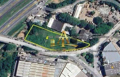 Área para locação com 4000 m² por r$ 48.000/mês - jardim mutinga em barueri/sp.
