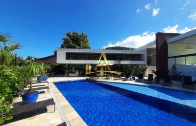 Luxuosa casa tríplex  à venda no condomínio cambury residence ii  a 200m da praia de camburi - são sebastião.