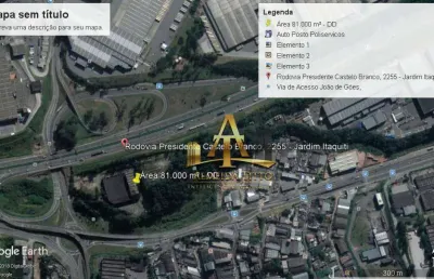 Área à venda, 81000 m² por r$ 64.800.000,00 - jardim alvorada - jandira/sp