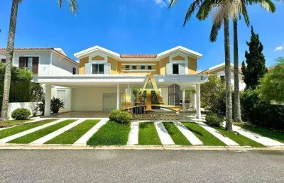 Casa com 4 suítes à venda, 330 m² por r$ 3.300.000 - tamboré 05 - alphaville/sp