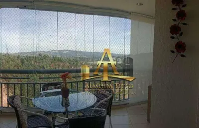 Apartamento à venda no condomínio jardins de tamboré - bairro tamboré - santana de parnaíba - sp