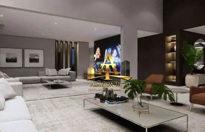 Casa com 4 suítes à venda, 640 m² por r$ 10.800.000 - 18 do forte - santana de parnaíba - são paulo