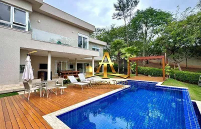 Casa com 4 dormitórios à venda, 600 m² por r$ 10.500.000 - tamboré 10 - santana de parnaíba/sp
