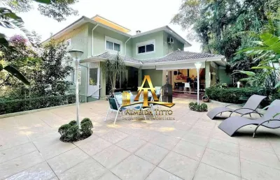 Casa à venda no condomínio forest hills - 4 suítes, paisagismo, impecável! oportunidade!