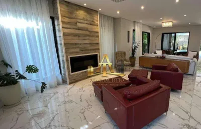 Casa mobiliada para locação no condomínio residencial tamboré 10 - alphaville - sp