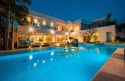 Casa com 5 suítes à venda, 1160 m² por r$ 29.900.000 - alphaville 01 - barueri/sp