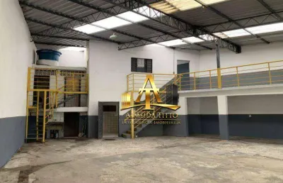 Galpão para locação com 380 m² por r$ 7.500/mês - rochdale em osasco/sp.