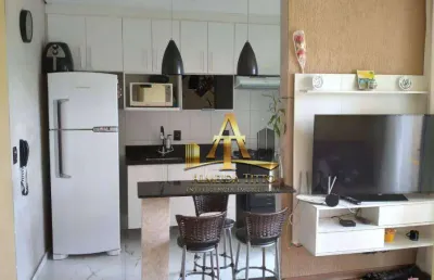 Apartamento com 2 dormitórios à venda, 49 m² - jardim ísis - condomíno le mont - cotia - são paulo