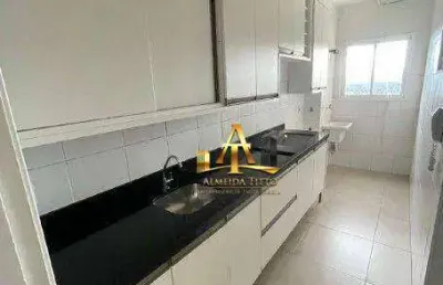 Apartamento com 2 dormitórios com 57 m² - venda por r$ 402.729 ou aluguel por r$ 3.166/mês - chácaras maria inês - santana de parnaíba/sp