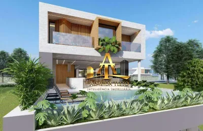 Casa com 4  suítes à venda, 530 m² por r$ 11.900.000 - alphaville - santana de parnaíba -são paulo