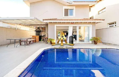 Casa com 4 dormitórios à venda, 353 m² por r$ 3.000.000 - alphaville 04 - santana de parnaíba/sp