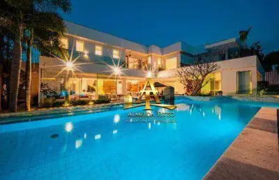 Casa com 5 dormitórios à venda, 1160 m² por r$ 29.900.000 - alphaville 01 - barueri/sp