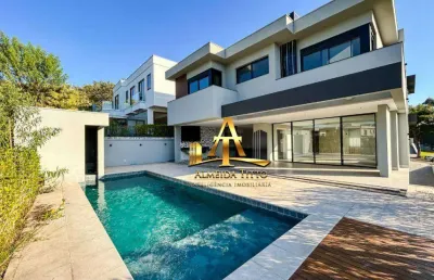 Casa com 6 dormitórios à venda, 554 m² por r$ 8.400.000 - tamboré 11 - santana de parnaíba/sp