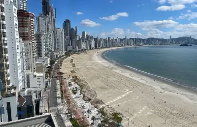 Apartamento frente mar  mobiliado e pronto para morar em balneário camboriú
