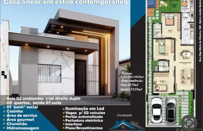 Casa com 3 quartos à venda no Jardim Botânico, Campos dos Goytacazes 