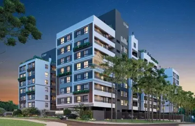 Studio 1 dormitórios à venda novo mundo curitiba/pr
