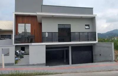 Casa para venda em palhoça, bela vista, 3 dormitórios, 3 suítes, 4 banheiros, 2 vagas
