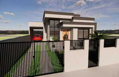 Casa para venda em palhoça, bela vista, 3 dormitórios, 1 suíte, 2 banheiros, 2 vagas