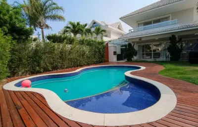 Casa no cond: blue houses barra da tijuca para locação