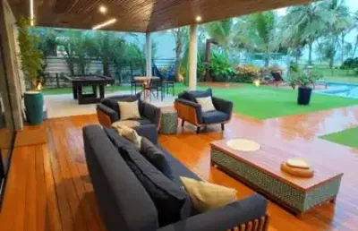 Casa em condomínio fechado com 8 quartos à venda na praia do forte, mata de são joão  por r$ 20.000.000