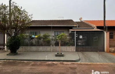 Casa com 3 dormitórios à venda, 114 m² por r$ 270.000,00 - conjunto habitacional san tiago - rolândia/pr