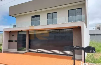 Sobrado com 3 dormitórios à venda, 230 m² por r$ 1.600.000,00 - residencial belmonte - rolândia/pr