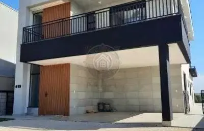 Ibi aram 1 - casa de alto padrão com piscina de borda infinita à venda – residencial ibi aram i | itupeva/sp