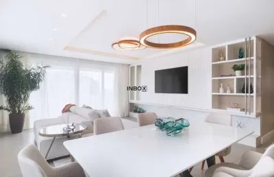 Inbox cia imobiliária vende apartamento mobiliado de alto padrão com 03 suítes e 139,78m² privativos na cidade de torres no litoral gaúcho