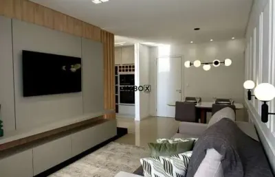 Inbox cia imobiliária vende em bento gonçalves- apartamento 02 quartos totalmente mobiliado