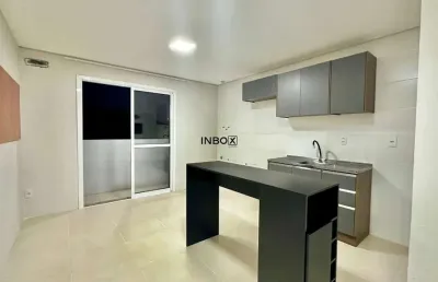 Inbox cia imobiliária aluga -apartamento semi mobiliado no bairro borgo