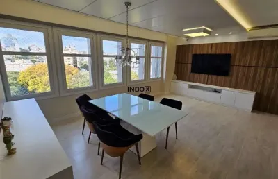 Inbox cia imobiliária aluga apartamento semimobiliado de 03 dormitórios com 136,28m² de área privativa no bairro centro em bento gonçalves