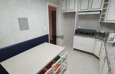 Inbox cia imobiliária aluga em bento gonçalves - apartamento de dois dormitórios mobiliado no centro.